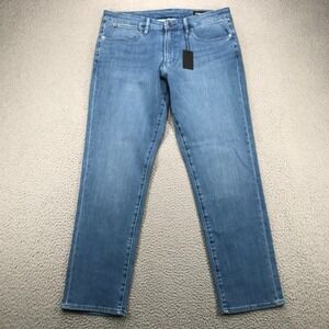 BONOBOS Jeans Size 35x30 Slim Straight Leg Medium Wash Stretch Denim NEW